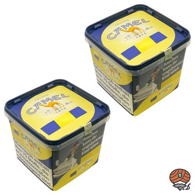Camel Yellow / Gelb Volumentabak / Zigarettentabak Eimer 2x 285g
