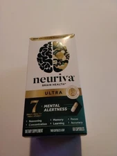 Neuriva Brain Health, Ultra, 60 Capsules