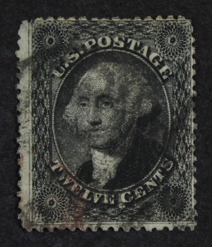 CKStamps: US Stamps Collection Scott#36 12c Washington Used Tiny Thin