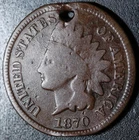 1870 INDIAN HEAD CENT - GOOD Details
