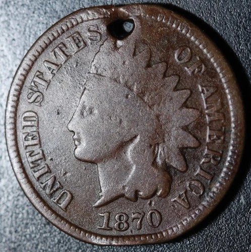 1870 INDIAN HEAD CENT - GOOD Details