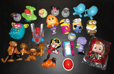 Large Lot of McDonald's Happy Meal and Burger King Kids Toys