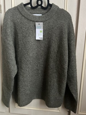 Nagelneu mit Etikett Primark grün dunkelgrün Langarm Pullover - Gr. M 