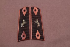 KSD Brand Colt 1911 FIT Model Compatible Rosewood Grips Diamond