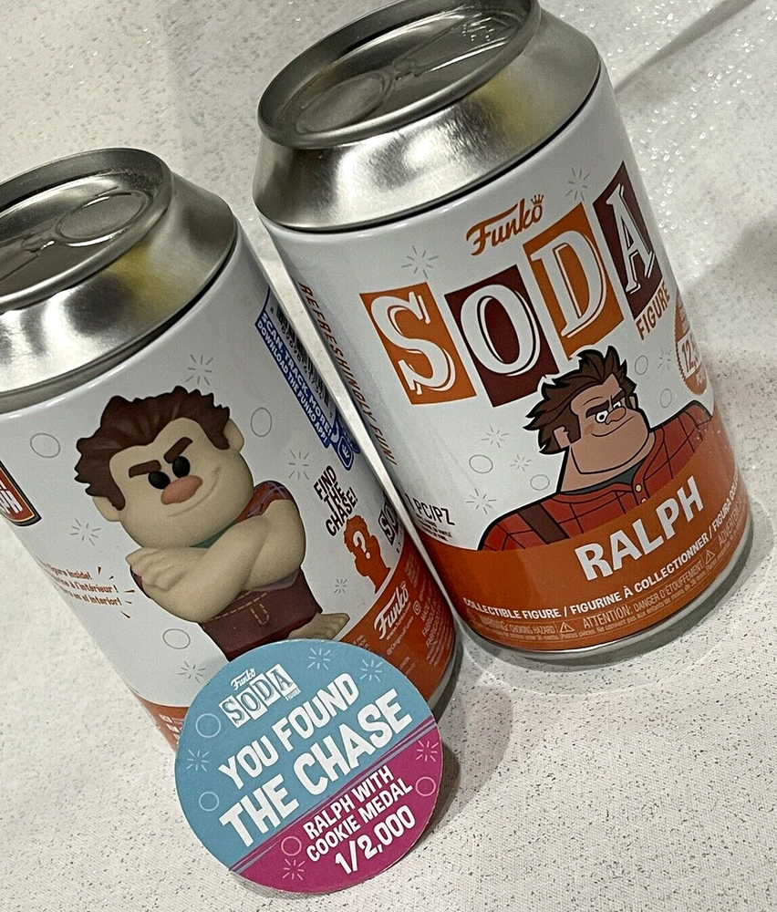 Funko Soda Disney Wreck It Ralph Vinyl Figure Chase & Standard 2-Pack Funko Soda Disney Wreck It Ralph Vinyl Figure Chase & Standard 2-Pack