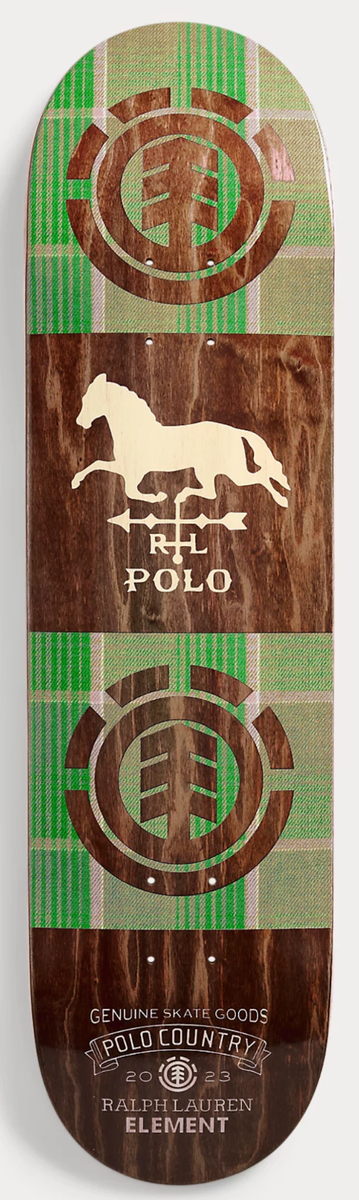 🔥 RALPH LAUREN POLO COUNTRY x ELEMENT QUADRANT SKATE DECK 🔥 RALPH LAUREN POLO COUNTRY x ELEMENT QUADRANT SKATE DECK