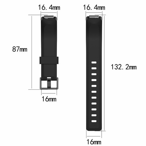 Cinturini S/L in Silicone Cinturino per Orologio per Fitbit Inspire E Inspire HR - Picture 3 of 49