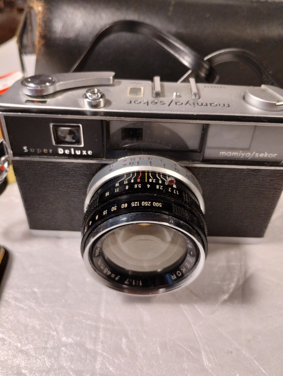 Mamiya/Sekor Super Deluxe F/1.7 48mm lens Rangefinder 35mm Tested