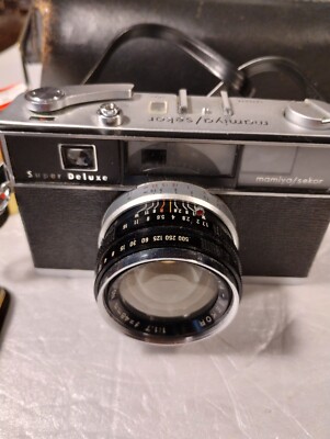Mamiya/Sekor Super Deluxe F/1.7 48mm lens Rangefinder 35mm Tested