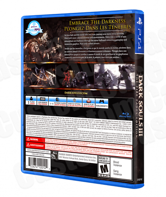 Dark Souls 3 III: The Fire Fades Edition - PS4 (Collector's Case