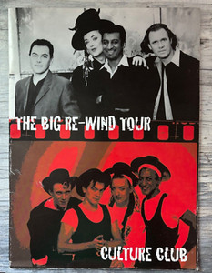 CULTURE CLUB - 1998 Tour Program -  The Big Re-Wind Tour - USA USED