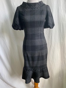 karen millen plaid dress