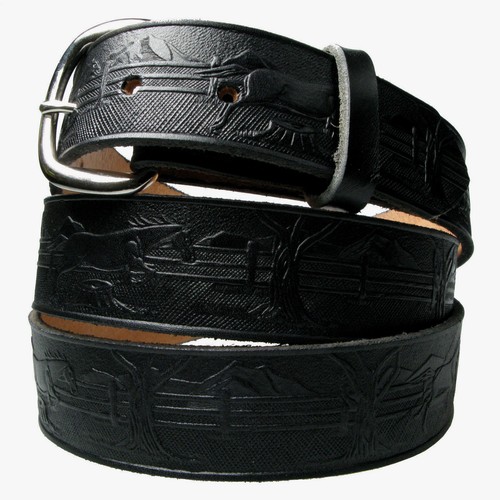 American Horse Gürtel, 1 1/2" breit, Echtleder, US-Verkäufer. Hand. werkzeuggürtel - Bild 2 von 5