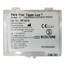 *5-Pieces* Coltene ParaPost Taper Lux Size-6 Resin Esthetic Posts PF1816