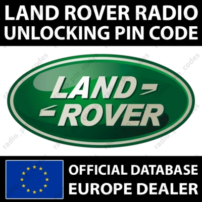 LAND ROVER RADIO PIN CODE BECKER VISTEON M SERIES DEFENDER DISCOVERY FREELANDER - Bild 1 von 4