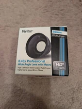 Vivitar 55mm 0.43x Professional Wide Angle Lens With HD4 Digital Optics