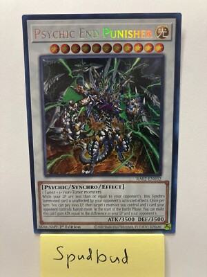 x3 Psychic End Punisher Secret Rare 3x RA02-EN032 (Near Mint 1st Ed) | eBay