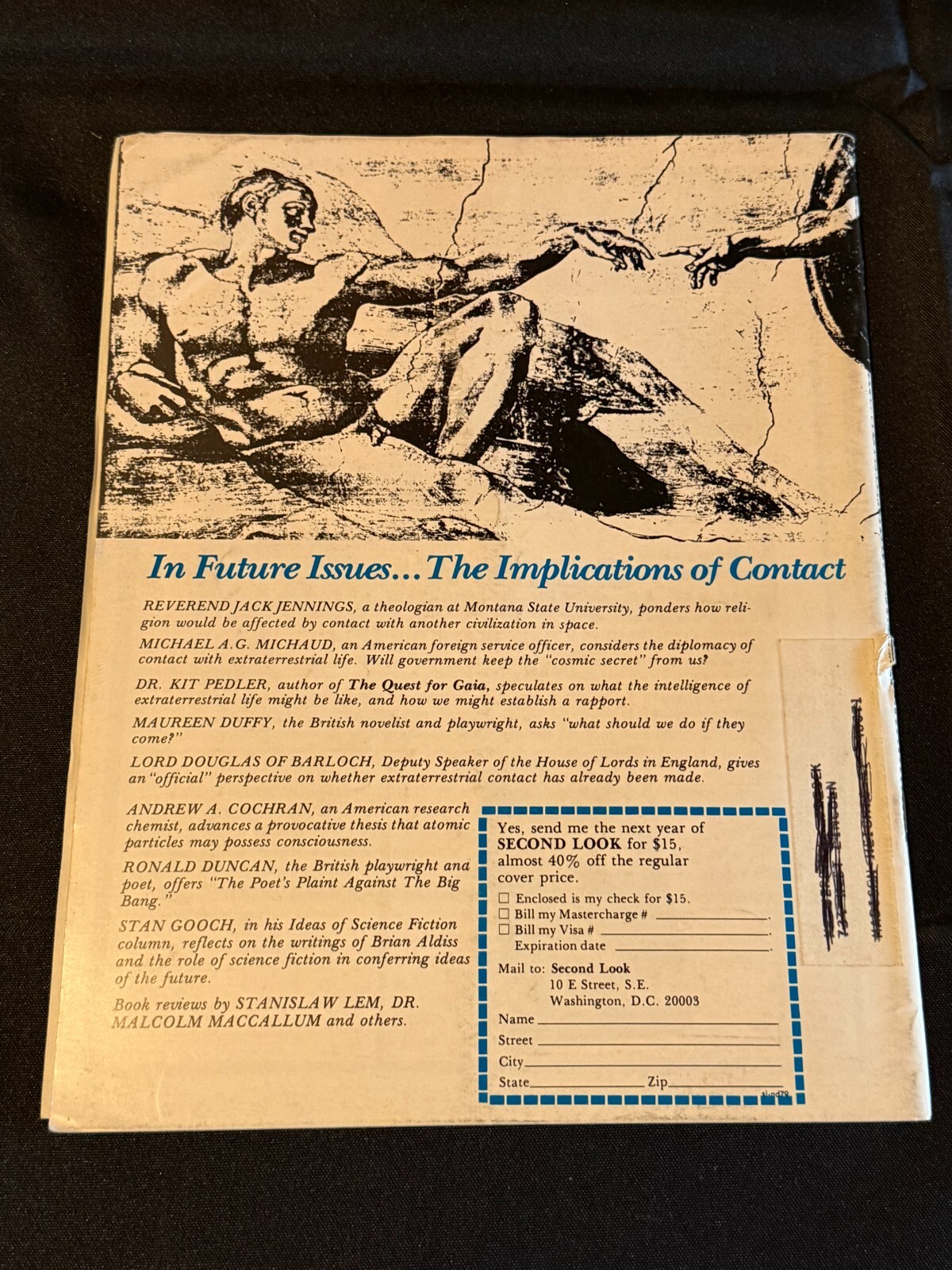 Second Look November December 1979 UFOs USSR Robert K G Temple Colin ...