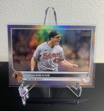 2022 Topps Series 1 Baseball John Means Rainbow Foil Base #253