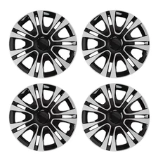 4X 15" Wheel Covers Snap On Hubcaps Full Hub Caps Fit for R15 Tire & Steel Rim 
