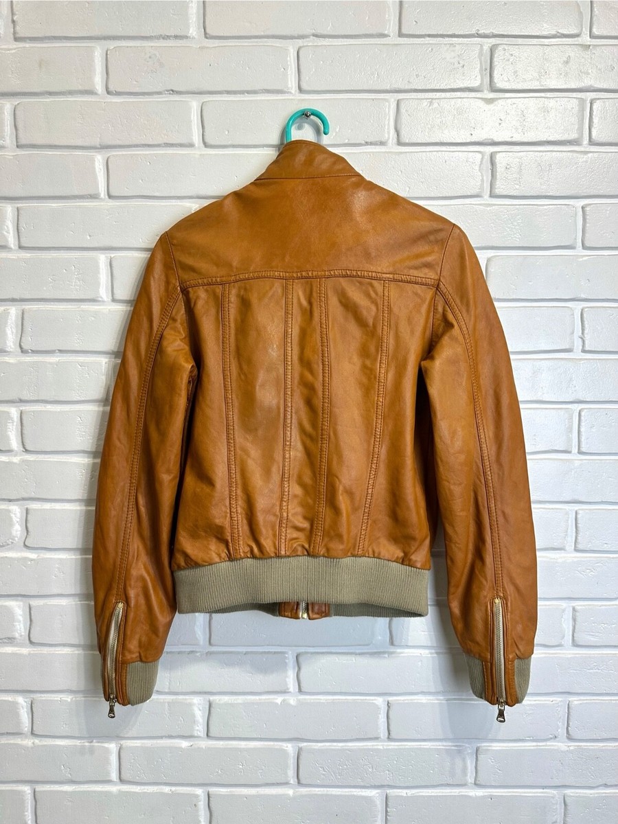 ジャケット DOLCE  GABBANA Women Outer F29WZTFRBC2 S8053 BROWN brown-leather-dolce-gabbana-