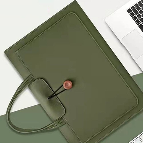 Business Bag PU Leather Sleeve Case Laptop Handbag For Lenovo/HP/Dell/Asus