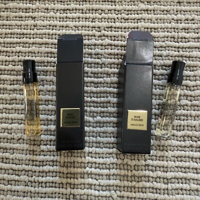 Armani Prive   Bleu Lazuli & Rose D arabie   Splash Dab Sample Vial .06oz, 2ml
