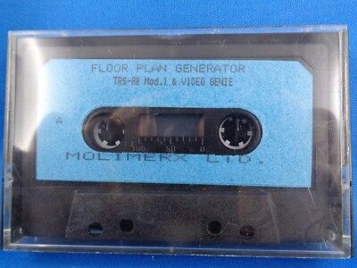 TANDY TRS-80 LEVEL II -- FLOOR PLAN GENERATOR / ROM CONTENS GENERATOR (MOLIMERX)