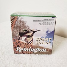 Remington Sport Load R20SL10075 Shotshell 20G Green Collector's EMPTY BOX