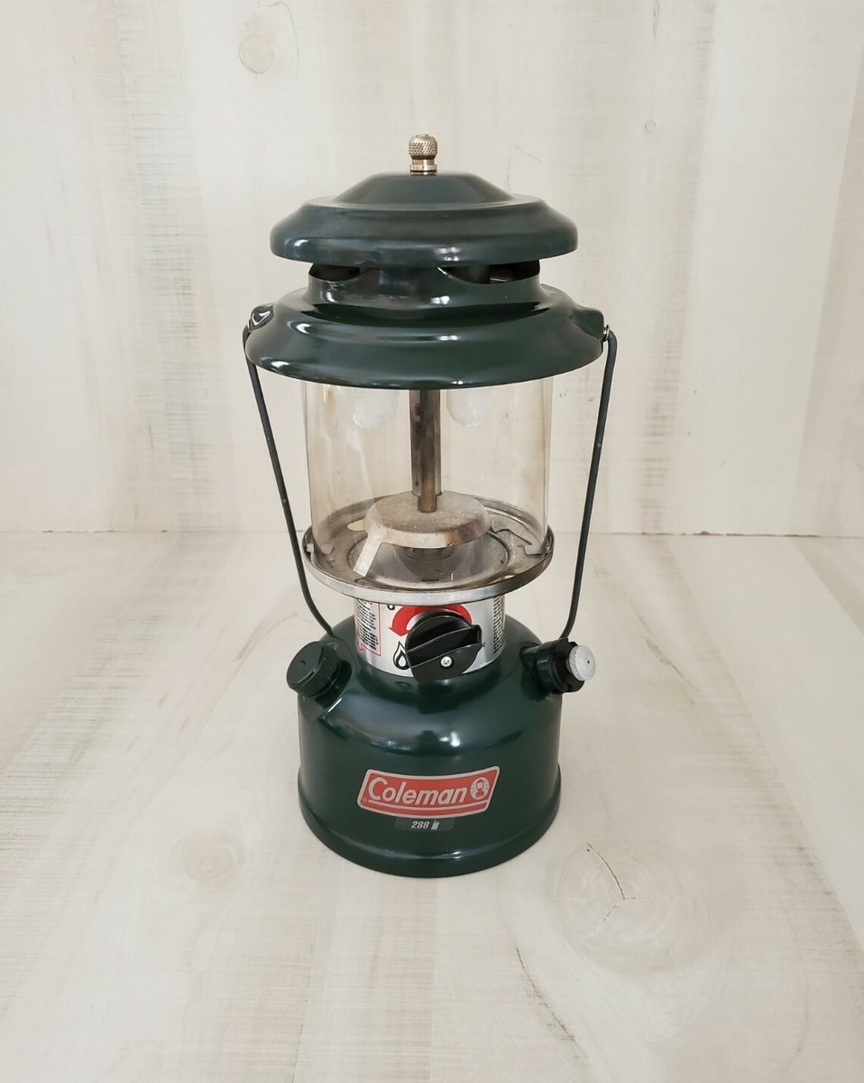 Vintage Coleman Model 288A700 2-Mantle Lantern USA Mantles