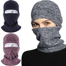 Winter Balaclava Ski Face Mask Neck Thermal Windproof Fleece Hood for Women Men