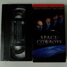 Space Cowboys (VHS, 2001) Clint Eastwood, Tommy Lee Jones Like New!