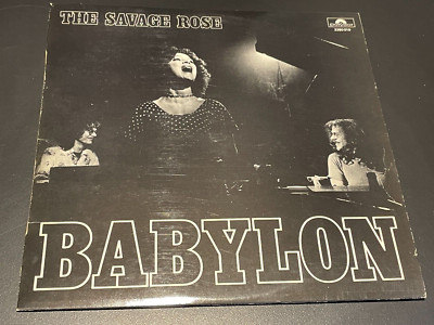 The Savage Rose - Babylon - Vinyl Record LP Album - 1972 Polydor 2380 019