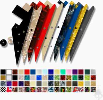 WD Custom Pickguard For Gibson 1958-1959 And 1962-1963 Flying V Korina