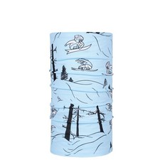 BlackStrap Kids Therma Tube Midweight Neck Warmer Little Shredders Blue New