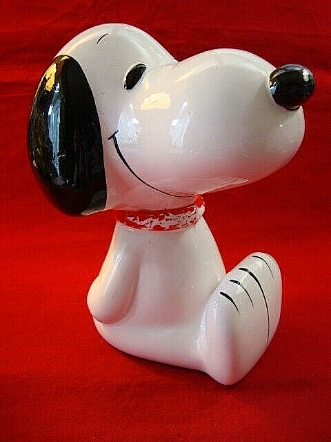 スヌーピーヴィンテージバンク Vintage SNOOPY Bank -Peanuts Marked 