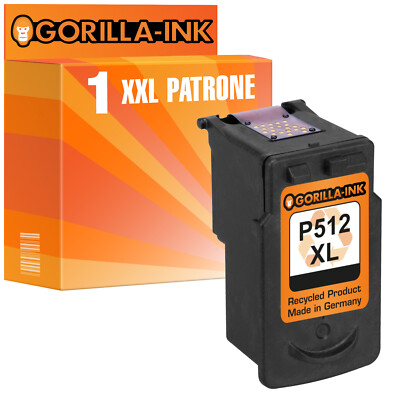 Patrone XL Black für Canon PG-512 Pixma MX 320 MX 330 MX 340 MX 340 RFB MX 350