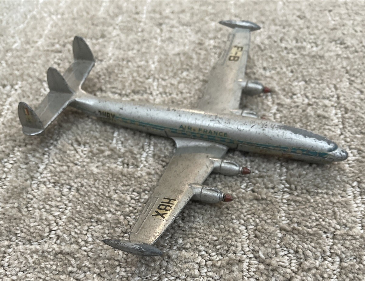 Dinky Toys Avion Caravelle S.E. 210 Air France - Réf 60 F - Meccano France - Échelle 1:200