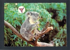 D8345 Australia Q Brisbane Cwealth Games 1982 Koala APM postcard