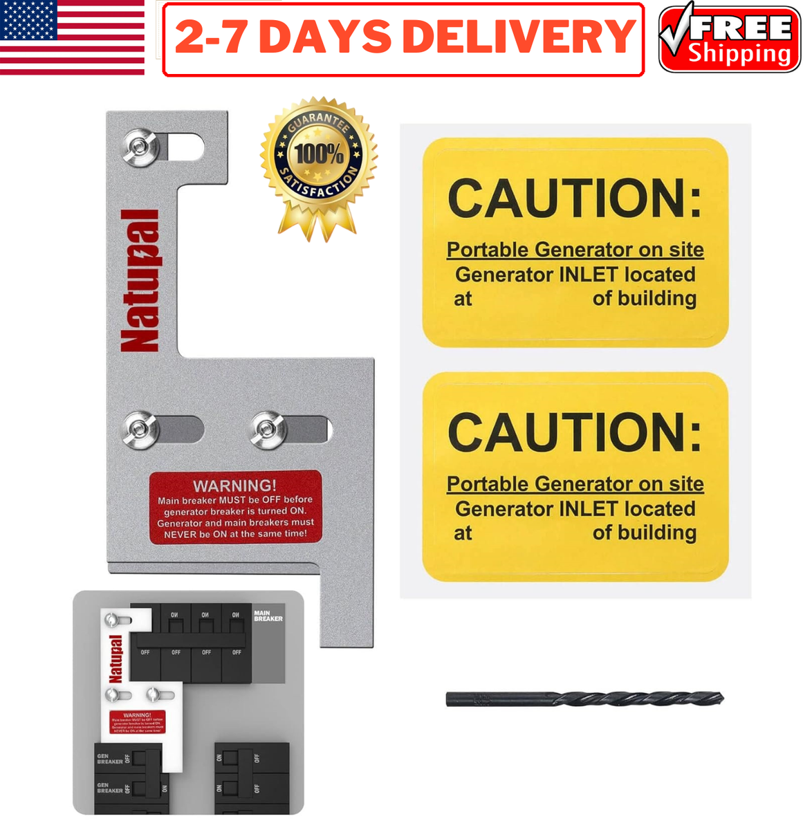 Generator Interlock Kit For GE General Electric Vertical Main - View #13