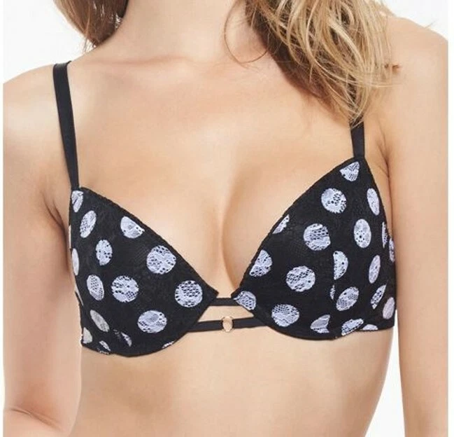 Pantalón corto Passionata by Chantelle lunares nuevo con etiquetas negro/blanco XSmall Foto 4 de 4