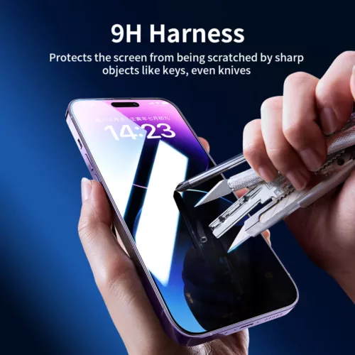 Displayschutzfolie für iPhone 16E 16 Pro Max 15 14 13 12 Hartglas Full Cover - Bild 13 von 13