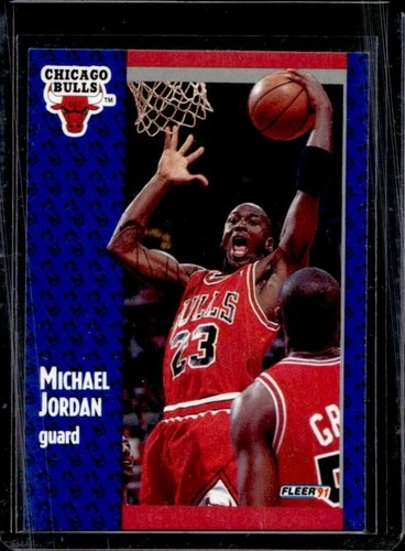 1991-92 Fleer Michael Jordan #29 Bulls