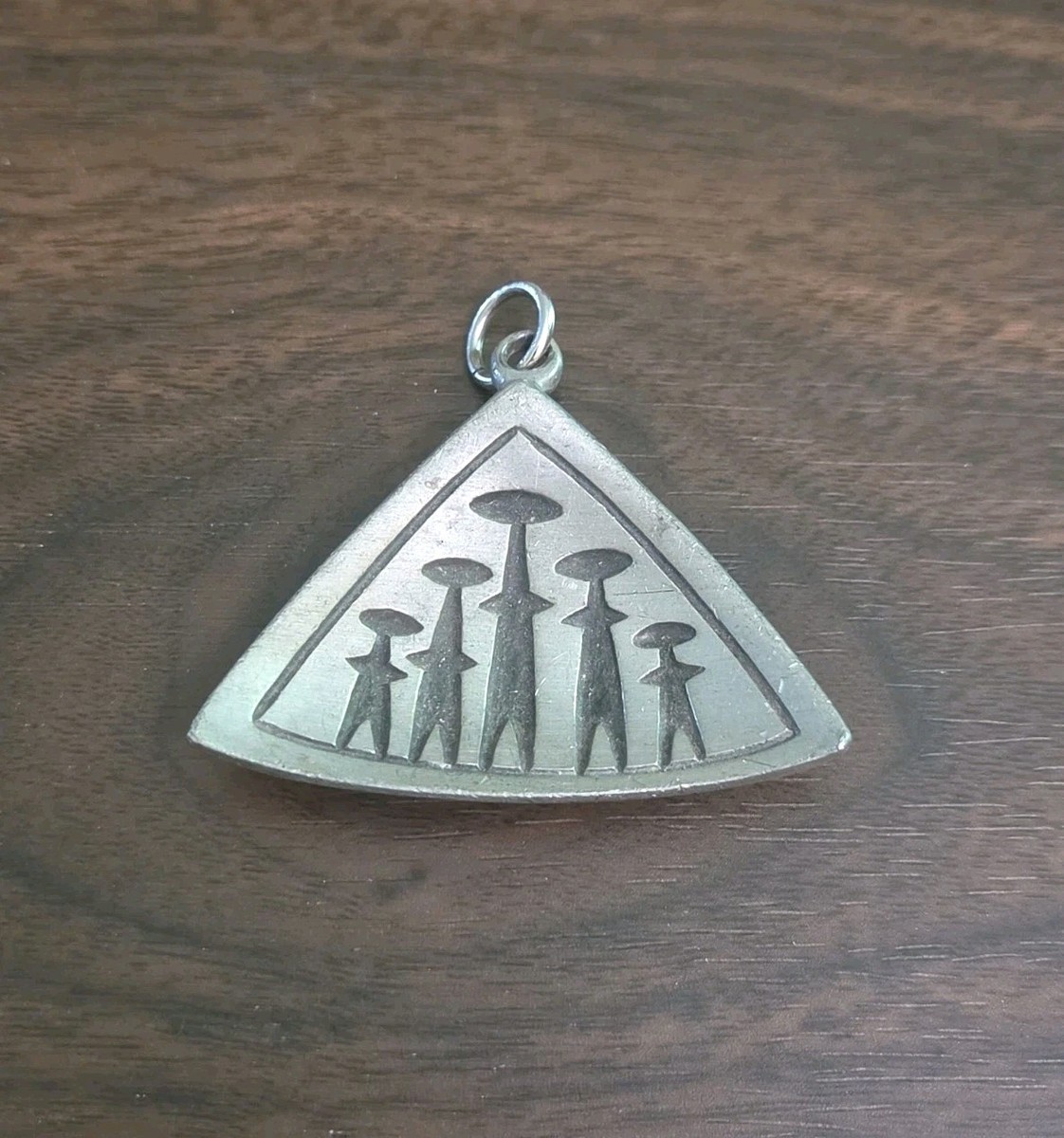 MCM R. Tenn Pewter Pendant 5 Figure Sweden