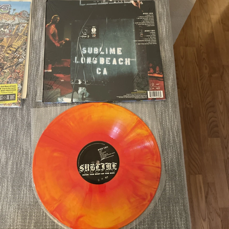 Nugs: Best of the Box by Sublime (2019) RSD Vinyl LP Yellow Red Starburst - Image 2 of 2