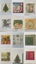 Set 24 pz Tovaglioli Natalizi per Decoupage