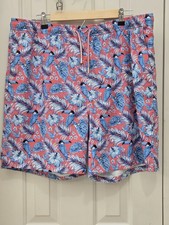 Peter Millar swim/shorts XL Seaside Collection lined toucan bird tropical hawaii
