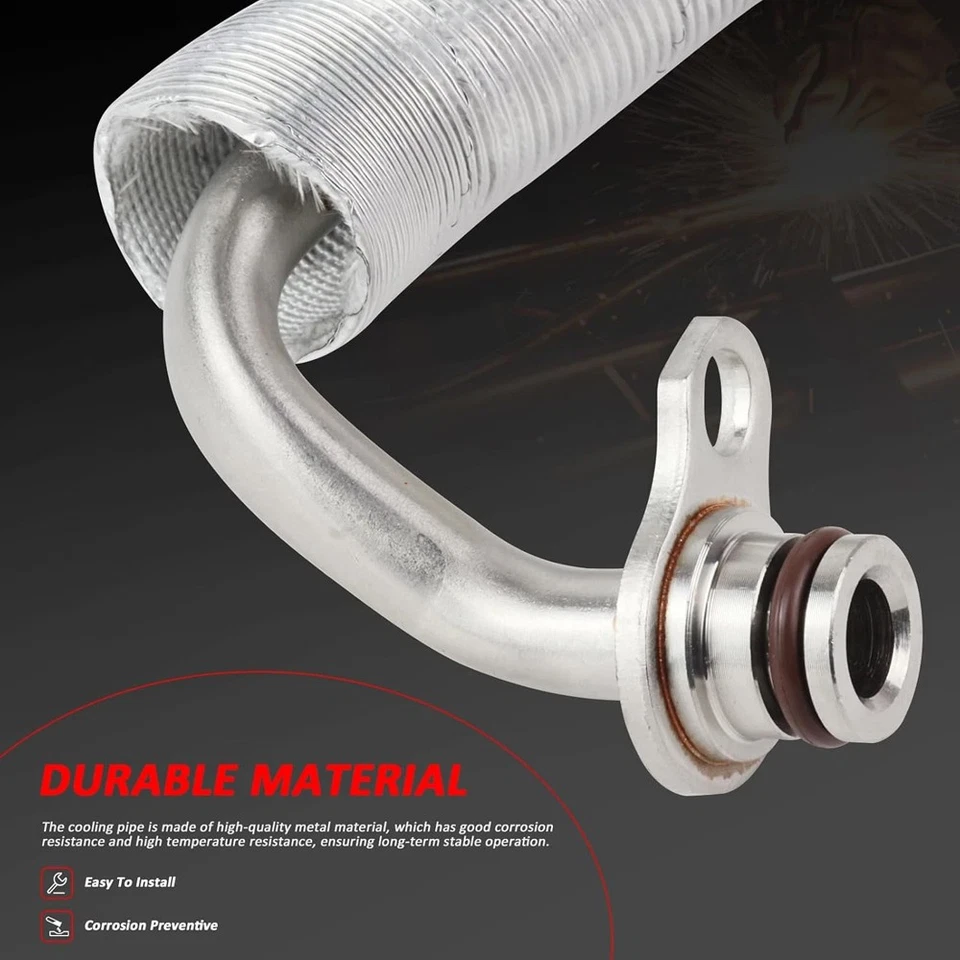 Kit de línea de refrigerante turbocompresor para BMW F10 F22 F20 F30 X1 X3 X4 X5 Z4 N20 N26 NUEVO Foto 3 de 4