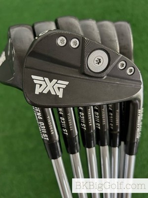 PXG 0311 ST GEN4 Black Forged Iron Set 5-G / True Temper Elevate