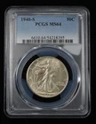 New Listing1940- S Walking Liberty Half Dollar 50c- PCGS MS 64 -San Francisco Minted